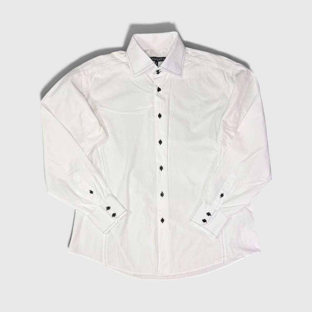 Rawyalty Button Down Shirt - Men's - XL - White